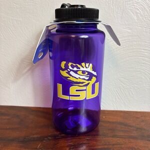 LSU Tigers 32oz Nalgene Water Bottle Purple